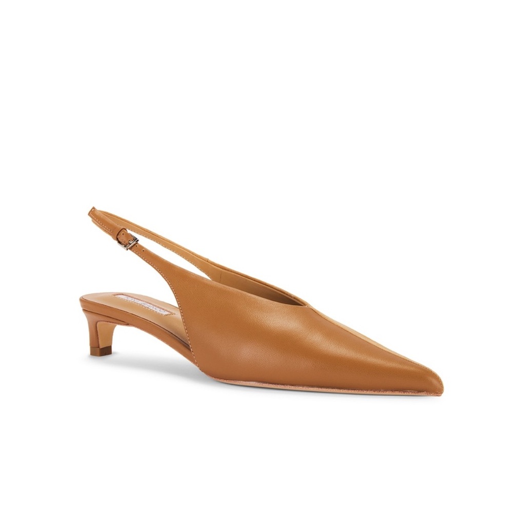 Tony Bianco Tan Slingback Women's Shoes - Picture 6 of 9